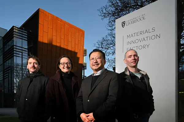 Uberbinder science team at the Materials Innovation Factory