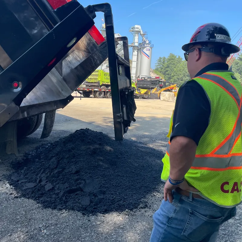 Sample of Warm Mix Asphalt