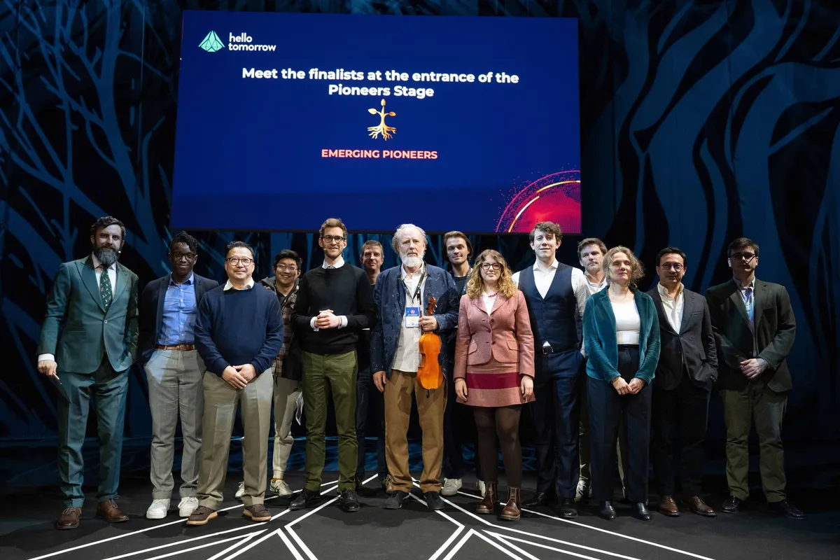 Uberbinder at the Hello Tomorrow Global Summit in Paris
